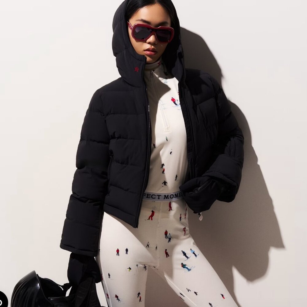 Perfect Moment Black Ski Jacket